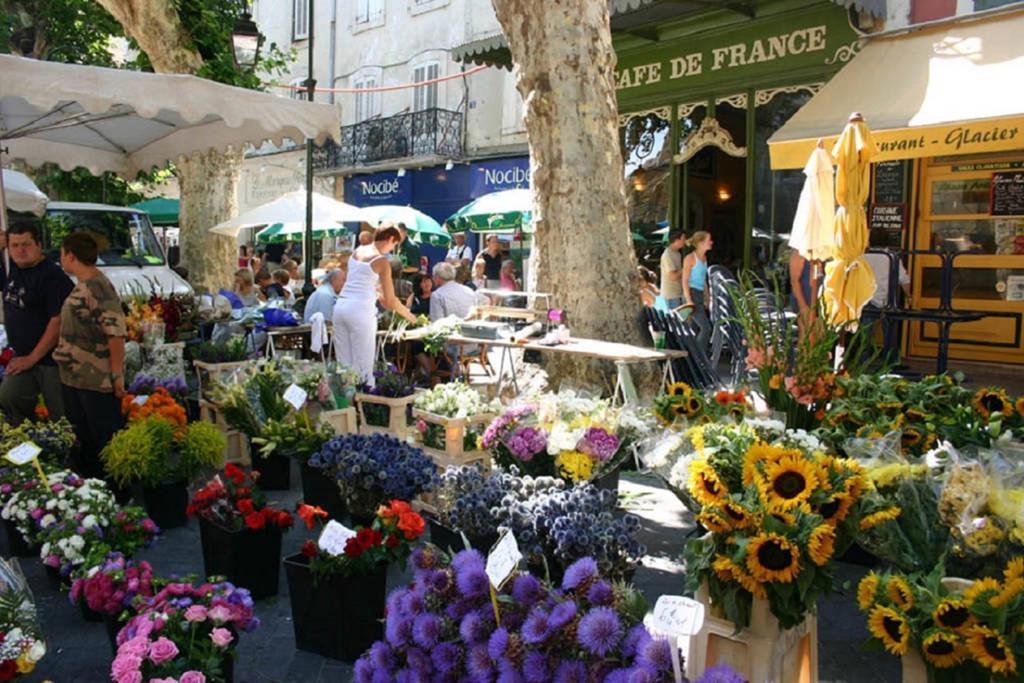 Studio De Charme Avec Sa Terrasse En Plein Coeur De Ville LʼIsle-sur-la-Sorgue Eksteriør billede